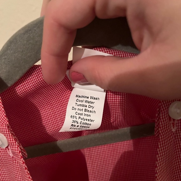 Edgehill Collection Red Santa Overalls - Picture 6 of 8